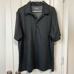 bcg Golf Shirt- Charcoal Heather Gray